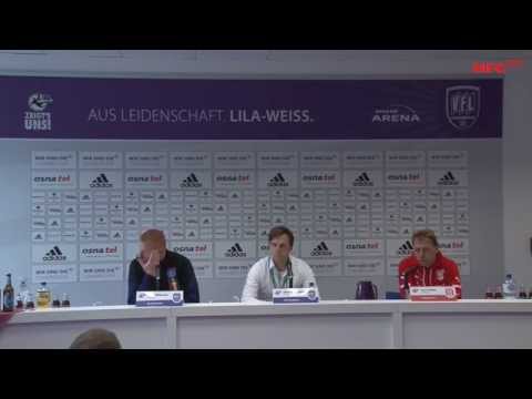 38. Spieltag: VfL Osnabrück - Hallescher FC | Pressekonferenz nach dem Spiel