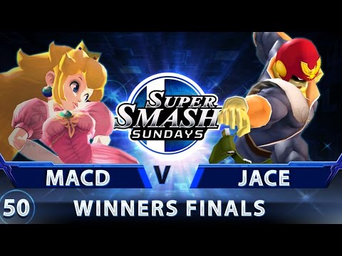 SSS 50 - SPY | MacD (Peach) vs. Jace (Captain Falcon) - SSBM Top 32 Winners Finals - Smash Melee
