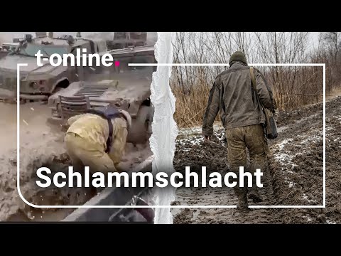 Ukraine: Front versinkt im Schlamm – Experte warnt vor Stillstand