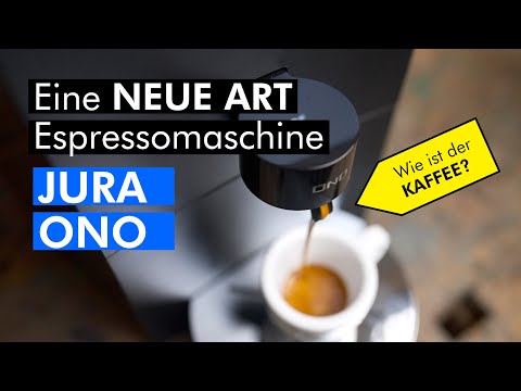 Jura ONO - a NEW TYPE of espresso machine, between fully automatic coffee machine and portafilter...