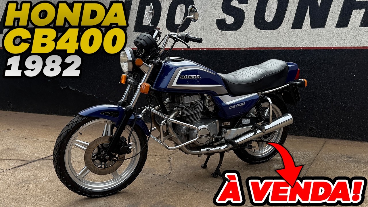 HONDA CB400 1982 * À VENDA *