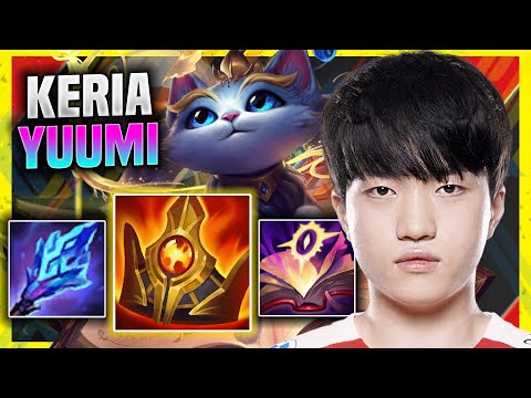 LEARN HOW TO PLAY YUUMI SUPPORT LIKE A PRO! - T1 Keria Plays Yuumi Support vs Nami! | Season 11