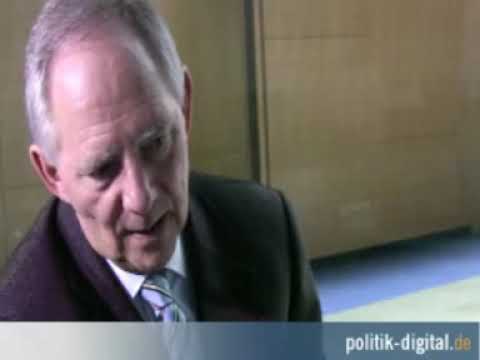 Zwischen Tür und Angel Wolfgang Schäuble