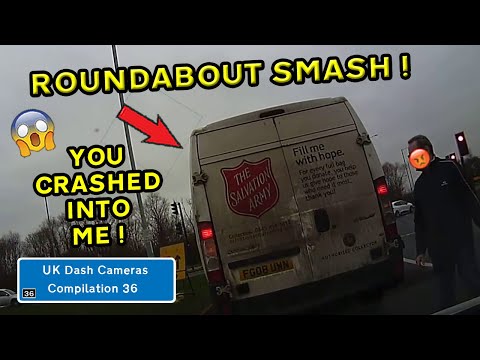 UK Dash Cameras - Compilation 36 - 2025 Bad Drivers, Crashes & Close Calls