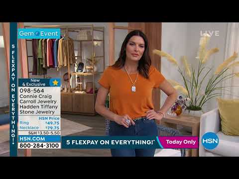 Connie Craig Carroll Jewelry Hadden Tiffany Stone Ring