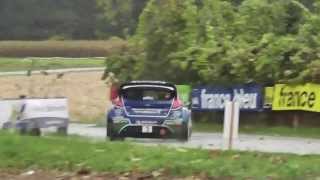 preview picture of video 'Crash Latvala - Rallye de France Alsace WRC 2012'