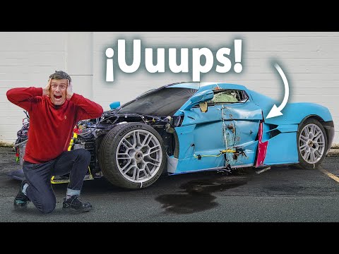 ¡CHOQUÉ un Rimac Nevera!