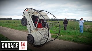 ПЕРЕВЕРНУЛИСЬ на АВТО в ЕВРОПЕ 😱🤦♂️ первый в мире перевёртыш