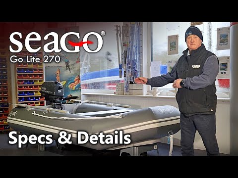 Seago Go Lite 270 with a Yamaha 5hp Outboard | Details & Features 4K