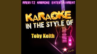 Nights I Can&#39;t Remember, Friends I&#39;ll Never Forget (In the Style of Toby Keith) (Karaoke Version)