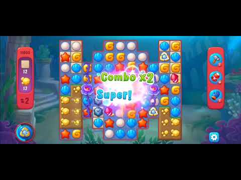 Fishdom Hard Level 11603 (No Boosters) @choraelmin