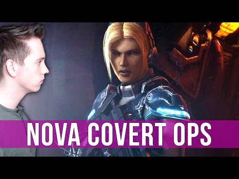 StarCraft 2: Nova Covert Ops Gameplay - Enemy Intelligence on Brutal! (Mission 3)