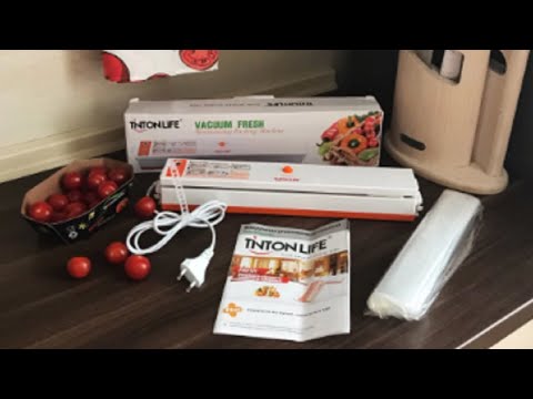 Вакуумный пищевой упаковщик TintonLife - ОБЗОР и ТЕСТЫ - Aliexpress