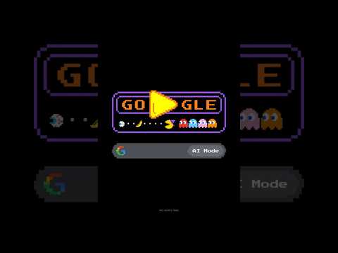 PAC-MAN’s Back on Google Doodle