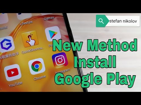 How to Install Google Play. All new Huawei phones.