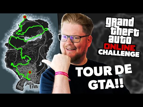 RENNEN über die KOMPLETTE KARTE! | GTA Tour de GTA