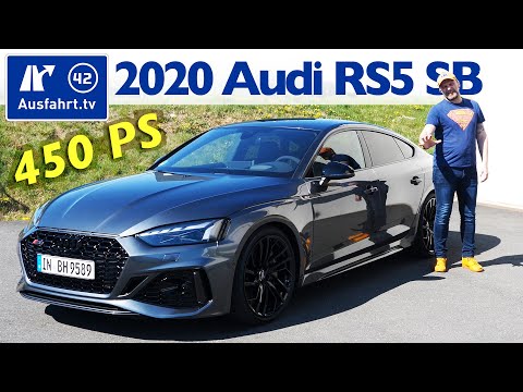 2020 Audi RS5 Sportback (F5 FL) - Kaufberatung, Test deutsch, Review, Fahrbericht Ausfahrt.tv