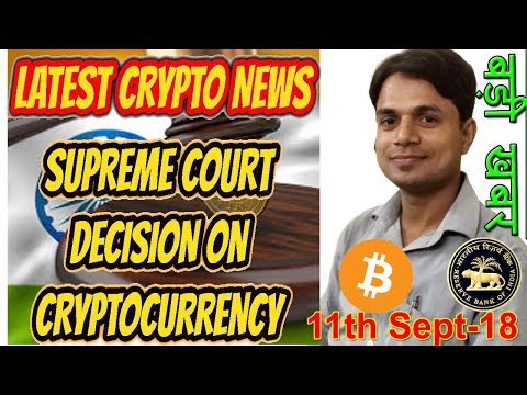 Supreme Court Decision on Cryptocurrency in India | Bitcoin Supreme Court Decision Video