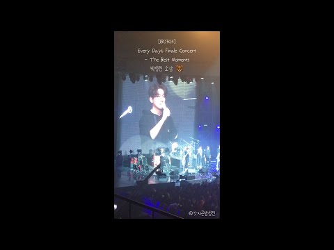 박성진 소감 🐻 (feat.아버님 생신) | [180304] Every Day6 Finale Concert - The Best Moments