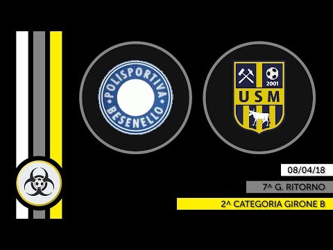 HL PARZIALI 2B - 08/04/18: Besenello - Montevaccino 2-0