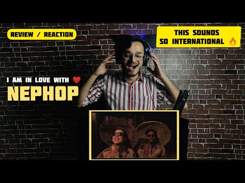 INDIAN REACTS TO - UNIQ POET & BLUESSS - STRAIGHT OUTTA KATHMANDU (ft. MC DAVE) | NEPHOP REACTION