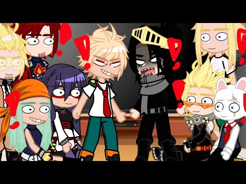 Pro Heroes react to Bakugo is a genius!!!🤩🤩🤯🤯|| mha/bnha || Gacha club ||