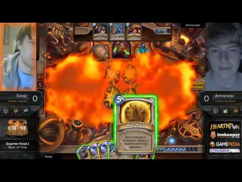 Hearthstone Curse Trials Quarterfinal: Savjz vs Amnesiac