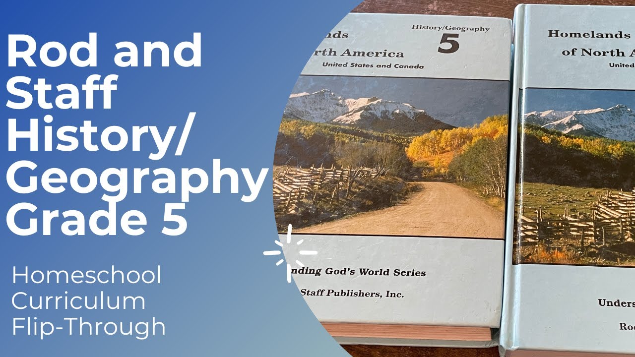 Rod & Staff History/Geography Grade 5 Homelands of North America Flip-Through