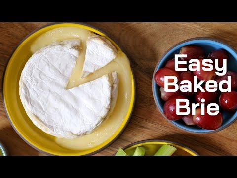Baked Brie (Oven or Microwave)