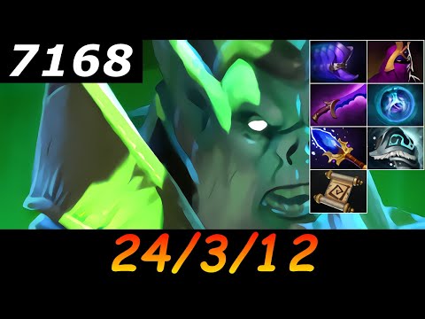 Dota 2 Necrophos 7168 MMR 24/3/12 (Kills/Deaths/Assists) Ranked Full Gameplay