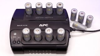 Upgrade APC Back-UPS ES 700 with 12.8V 19500mAh LiFePO4 DIY Battery Pack