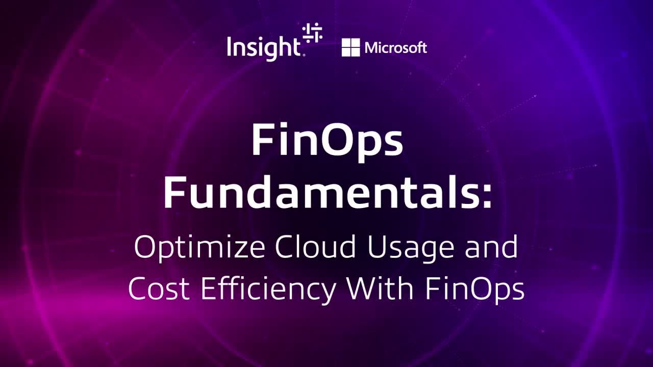 FinOps Fundamentals: Optimize Cloud Usage and Cost Efficiency With FinOps