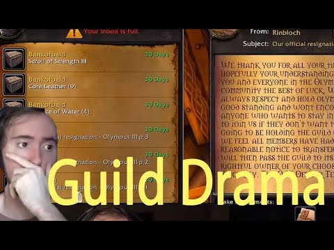 Asmongold Faces The END Of OLYMPUS 3 & Announces Guild REFORMS   Classic WoW Drama