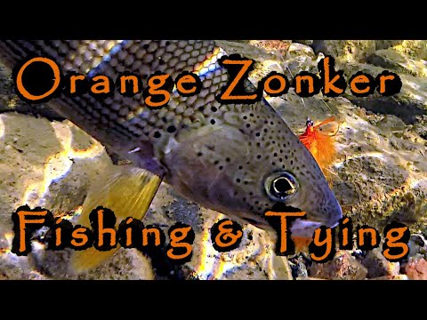 Perhokalastusta ja sidontaa [Eng Subs] Orange Zonker