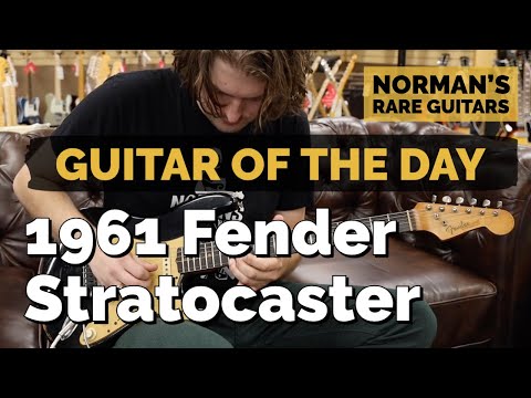 Guitar of the Day: 1961 Fender Stratocaster | Norman's Rare Guitars