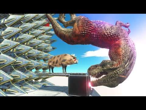 Jet Up  the Death Trap - Animal Revolt Battle Simulator