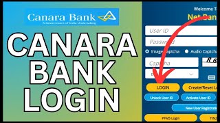 How to Login Canara Bank Account Online 2024?