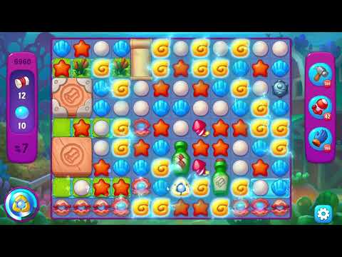 Fishdom 6960 Super Hard Level - 13 moves - NO BooSTERS