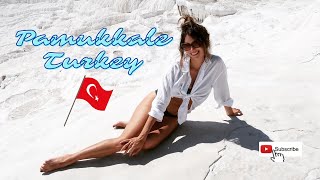 Vlog 51 - Visiting Pamukkale, Turkey | Cotton Castle | Cleopatra's Pool | Must Do's of Turkey 🇹🇷