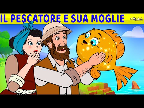 Il Pescatore e Sua Moglie | Storie Per Bambini Cartoni Animati I Fiabe e Favole Per Bambini