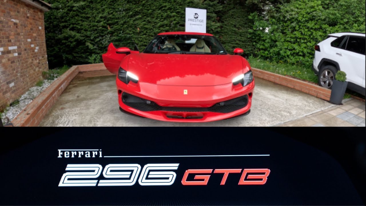 Taking Delivery of the NEW Ferrari 296 GTB!! *LOUD Sound & Review!*