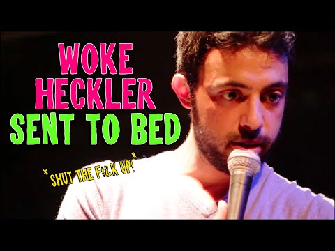 Woke Heckler Sent To Bed