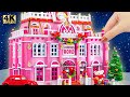 30+ DIY Miniature House Compilation - How To Make Pink Three Floor Miniature Cardboard House for Pet