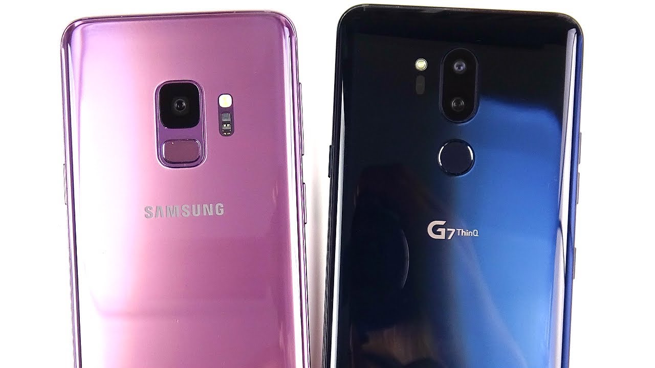 Galaxy S9 vs LG G7 ThinQ Speed Test!