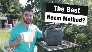 Easiest Way to Use Neem Oil | The Problems with Spraying | Neem Oil Root/Soil Drench