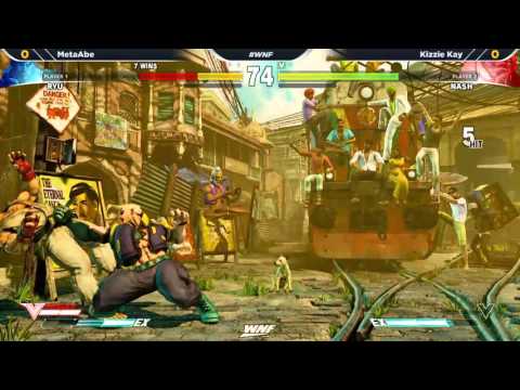 WNF Wednesday Night Fights 1.6 SFV - MetaAbe (Ryu) vs Kizzie Kay (Nash)