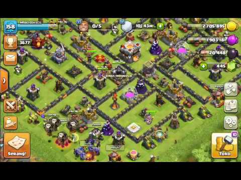 #clashofclan FARMING BOOST di th 11