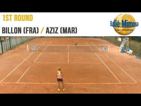 BILLON (FRA) vs AZIZ (MAR) Round 1 - Center court