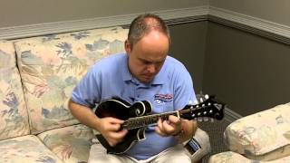 Video thumbnail for Banjo.com video: demo of a new The Loar LM-520 F-Style Mandolin by banjodotcom