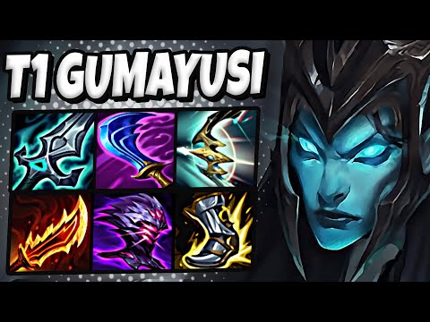 T1 Gumayusi Kalista vs Ashe [ ADC ] Patch 25.13 Ranked NA